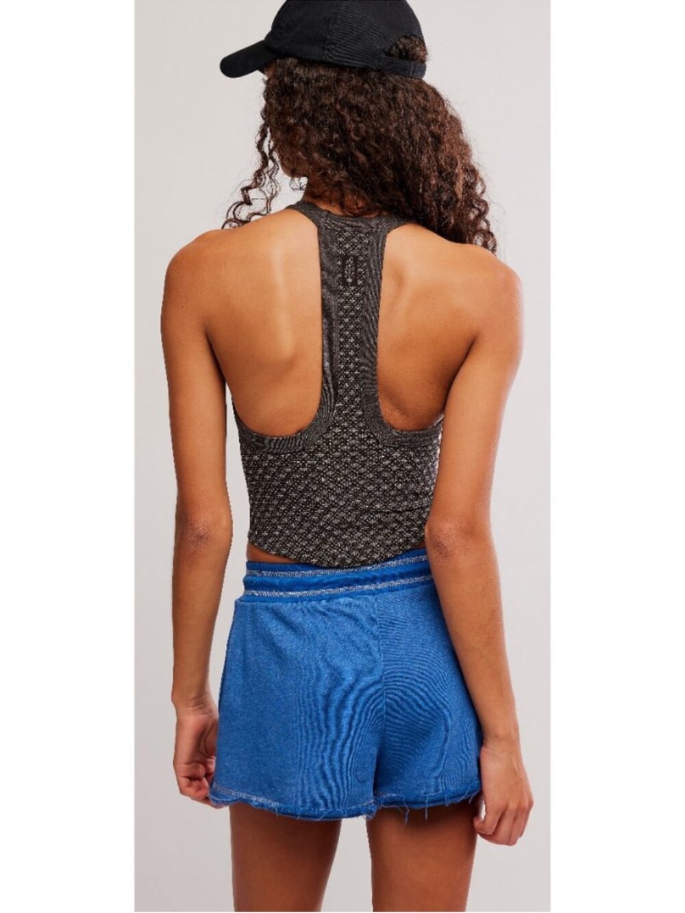 9375. Free People All Clear V Neck Jacquard Cami - Picture 2 of 6
